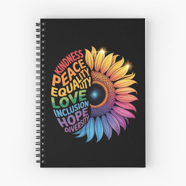 Item preview, Kindness peace equality love hope diversity sunflower designed and sold by MinaReinger.