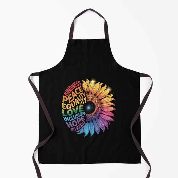 Item preview, Kindness peace equality love hope diversity sunflower designed and sold by MinaReinger.