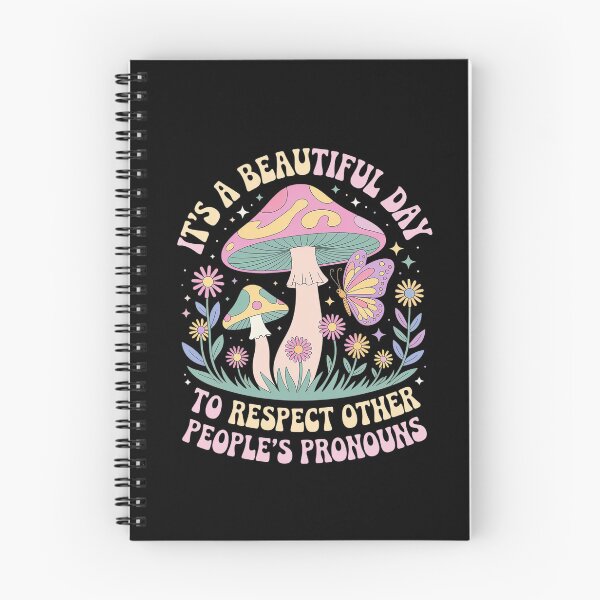 Item preview, It's A Beautiful Day To Respect Other People's Pronouns designed and sold by AmparoBoyle.