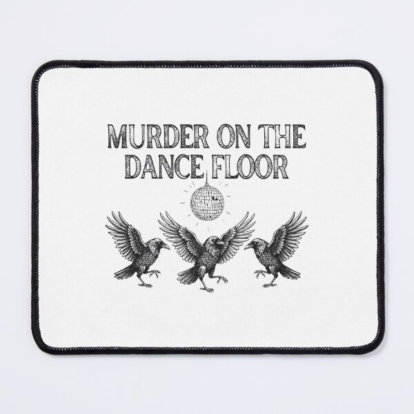 Item preview, Murder on the Dance Floor Witchy Crow Halloween Funny Raven Vintage Disco Ball Dark Academia designed and sold by cozygamerstore.