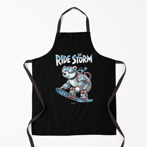 Item preview, Ride the Storm – Polar Bear Snowboard Robot designed and sold by Taans-Creation.