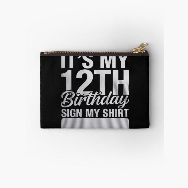 Item preview, It's My 12th Birthday Sign My 12 Year Old B-day Party  designed and sold by BeetleMalon.
