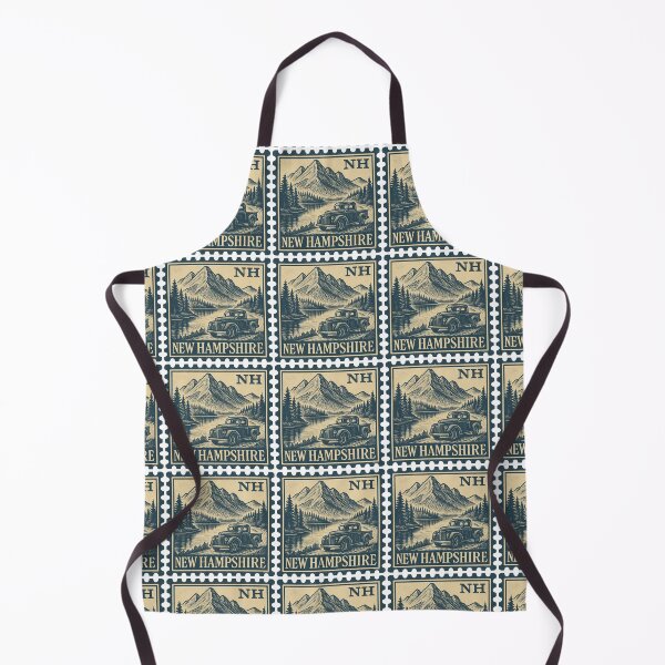 Item preview, New Hampshire Stamp Design, Granite Roads & Pine Dreams designed and sold by Automotive Art by Greg.