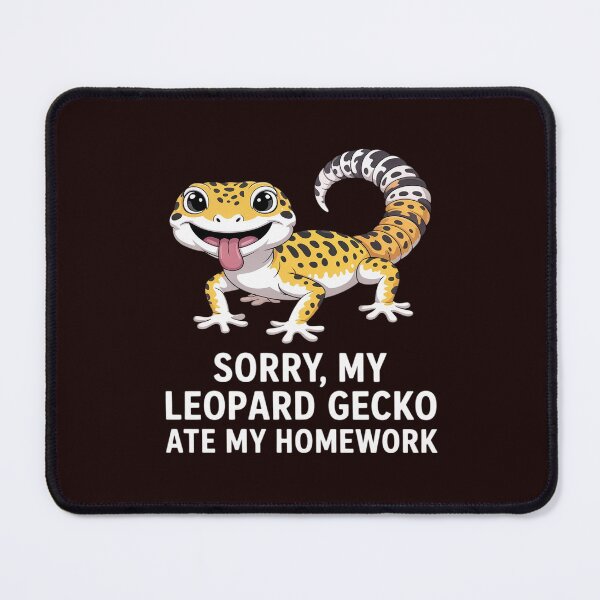 Item preview, My Leopard Gecko Ate My Homework! Funny Leopard Gecko Lover designed and sold by August4Laughs25.