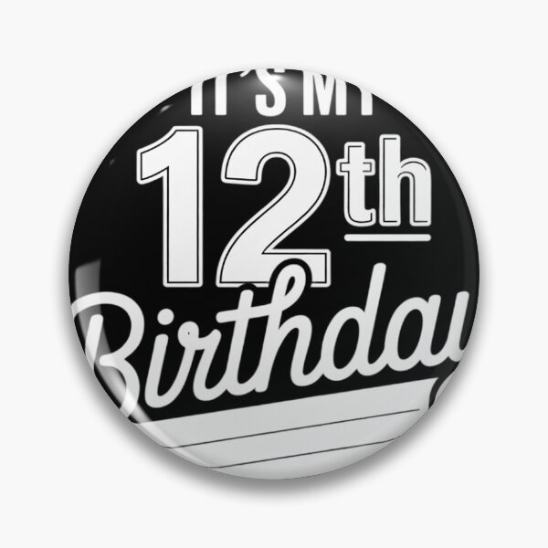 Item preview, It's My 12th Birthday Sign My Shirt 12 Year Old B-day Party  designed and sold by BeetleMalon.