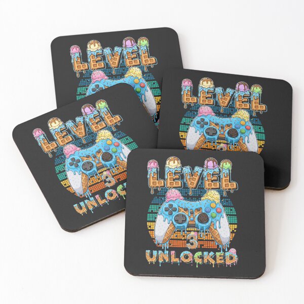 Item preview, Level 3 Unlocked Gamer Birthday Shirt designed and sold by LashondaGreen89.