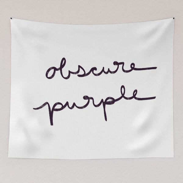 Item preview, Obscure purple designed and sold by abeink.