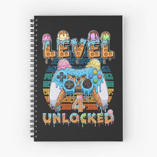Item preview, Level 4 Unlocked Gamer Birthday Tee designed and sold by LashondaGreen89.