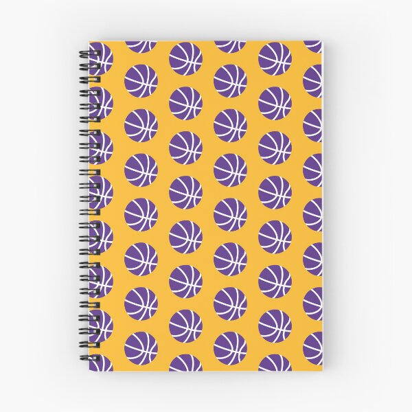Item preview, Lucky Purple Basketballs on Gold Background designed and sold by ElaineCallahan.