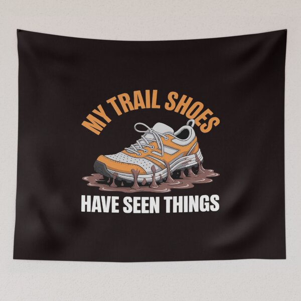 Item preview, Mis zapatillas de trail han visto cosas corriendo designed and sold by August4Laughs25.