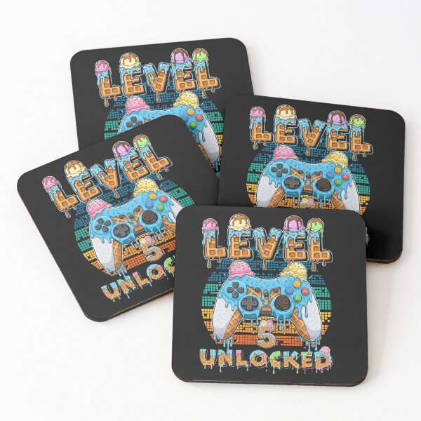 Item preview, Level 5 Unlocked Gamer Birthday Shirt designed and sold by LashondaGreen89.