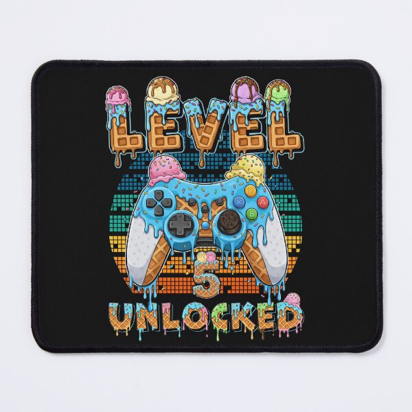 Item preview, Level 5 Unlocked Gamer Birthday Shirt designed and sold by LashondaGreen89.
