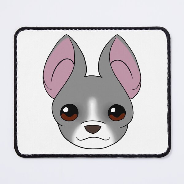 Item preview, Grey Chihuahua White Snout designed and sold by OliRoseArt.