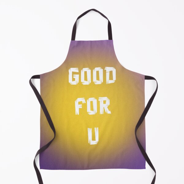 Item preview, Typography design “GOOD FOR U” with yellow-purple gradient Tags: designed and sold by rolfzogg.