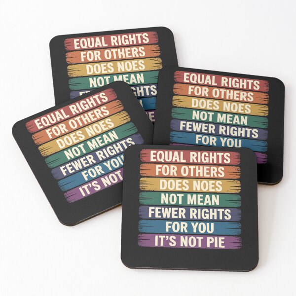 Item preview, Embroidered LGBT Shirt, Equal Rights for Others Does Not Mean Fewer Rights for You designed and sold by RayArmstrong.