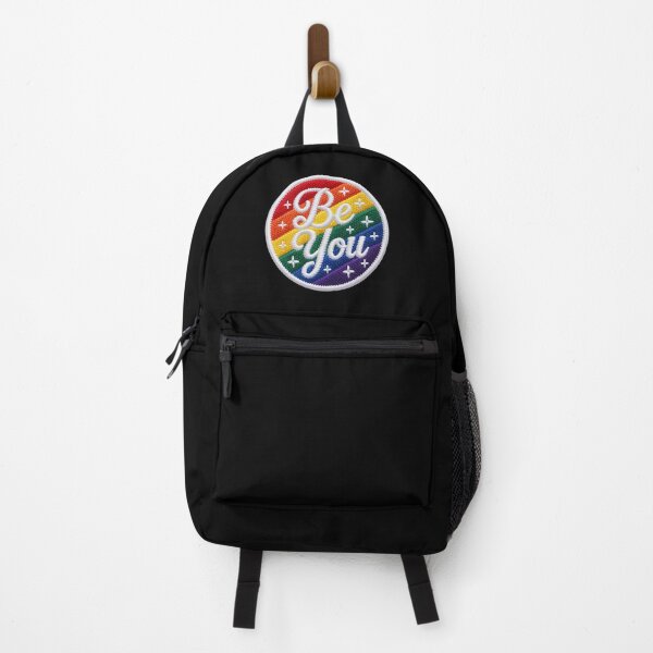 Item preview, Embroidered Be You Rainbow T-Shirt, LGBT Shirt, Pride designed and sold by HaileyRobel.