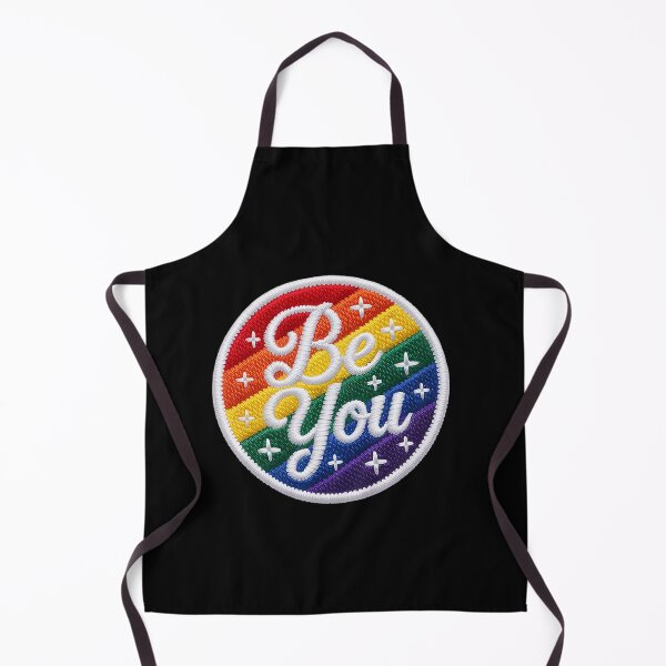 Item preview, Embroidered Be You Rainbow T-Shirt, LGBT Shirt, Pride designed and sold by HaileyRobel.
