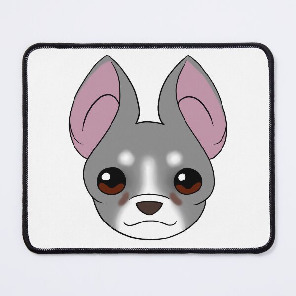 Item preview, Grey Chihuahua White Snout White Brow Tear Stains designed and sold by OliRoseArt.