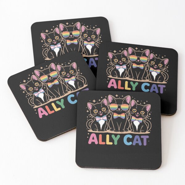 Item preview, Ally Cat Png, LGBT Png, Rainbow LGBT Pride Flag designed and sold by MinaReinger.