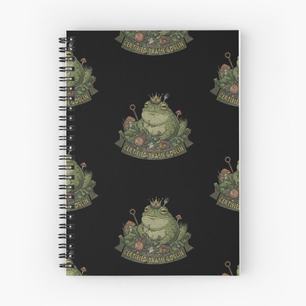 Item preview, Vintage Certified Trash Goblin Frog King | Whimsical Goblincore Aesthetic Design designed and sold by Adam 7ea.