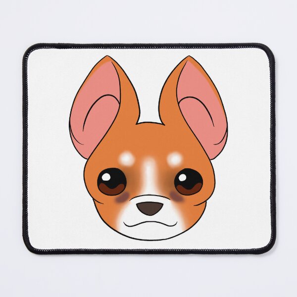 Item preview, Tan Chihuahua White Snout White Brow Tear Stains designed and sold by OliRoseArt.