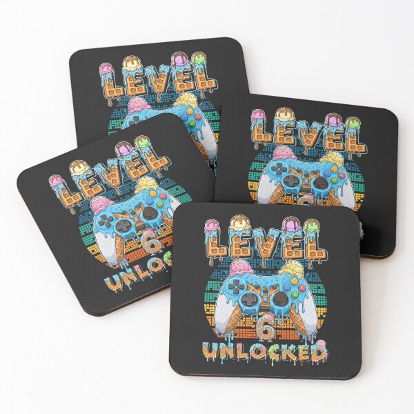 Item preview, Level 6 Unlocked Gamer Birthday Tee designed and sold by LarryMBrown.