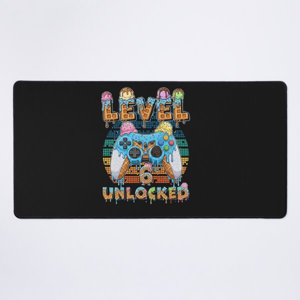 Item preview, Level 6 Unlocked Gamer Birthday Tee designed and sold by LarryMBrown.