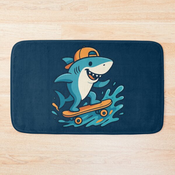Item preview, Skater Shark – The Skater Shark of the Urban Ocean designed and sold by MartzDesigns.