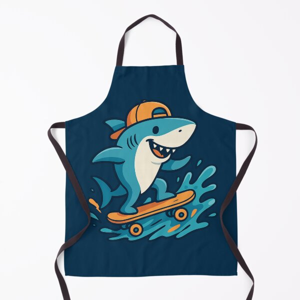 Item preview, Skater Shark – The Skater Shark of the Urban Ocean designed and sold by MartzDesigns.