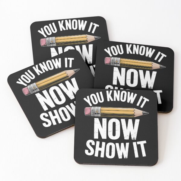 Item preview, You Know It Now Show It Teacher Test Day Exam Score designed and sold by TrinaEspinoza.