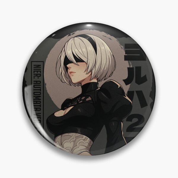 Artikelvorschau, YorHa 2B Nier Automata entworfen und verkauft von MadShroomPrints.