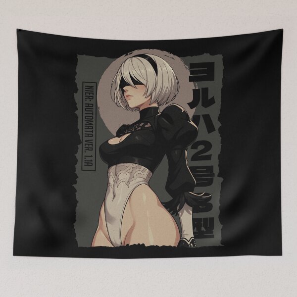 Artikelvorschau, YorHa 2B Nier Automata entworfen und verkauft von MadShroomPrints.