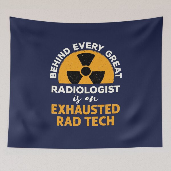 Item preview, Behind Every Great Radiologist Is An Exhausted Rad Tech designed and sold by jaygo.