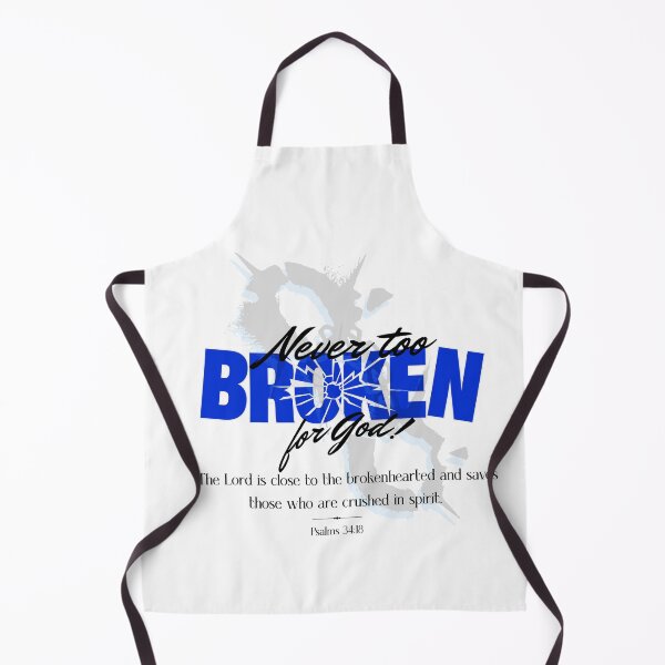 Item preview, Never too Broken for God to Save (Colour) designed and sold by DesignedbyFaith.