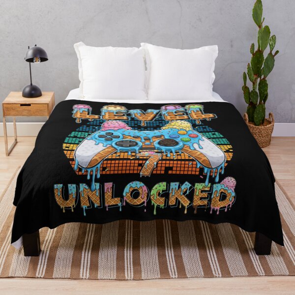 Item preview, Level 7 Unlocked Gamer Birthday Shirt designed and sold by LarryMBrown.