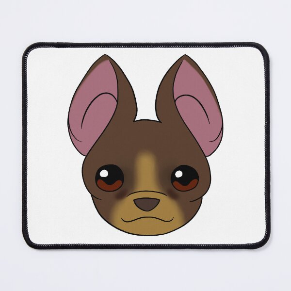 Item preview, Dark Brown Chihuahua Light Brown Snout Tear Stains designed and sold by OliRoseArt.