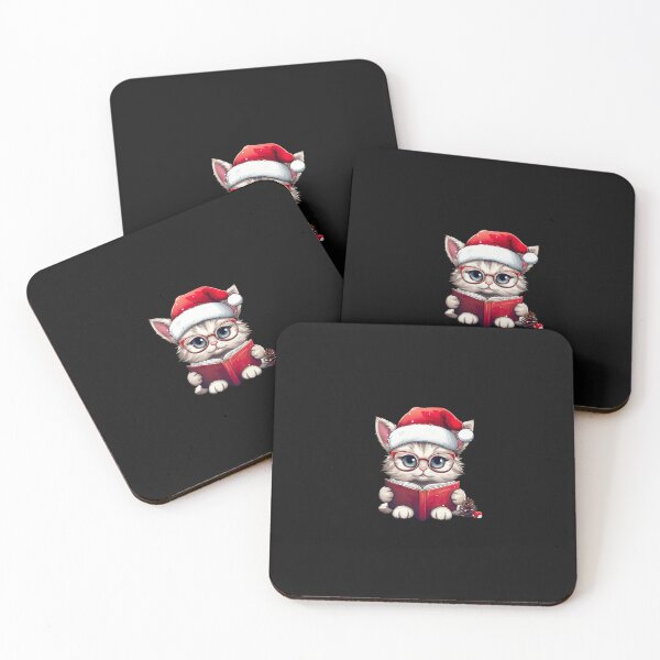 Item preview, Smart Black Cat Reading Magic Book  designed and sold by MOHITSALVI.