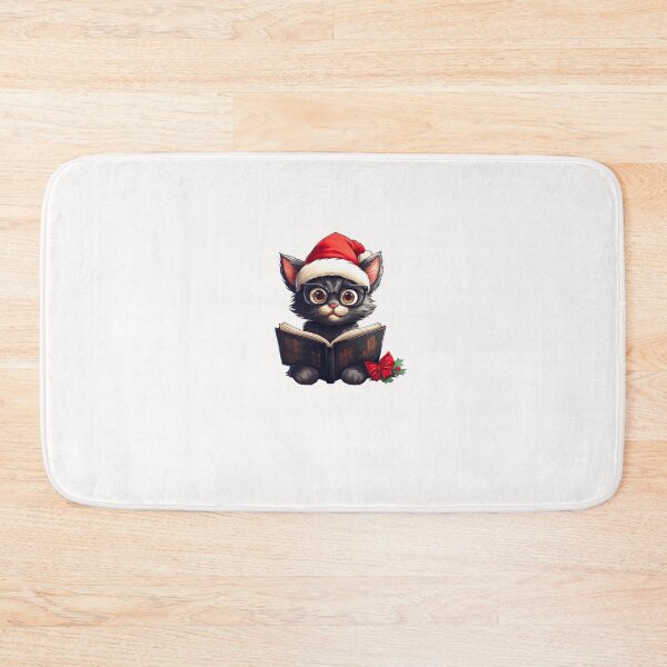 Item preview, Smart Black Cat Reading Magic Book  designed and sold by MOHITSALVI.