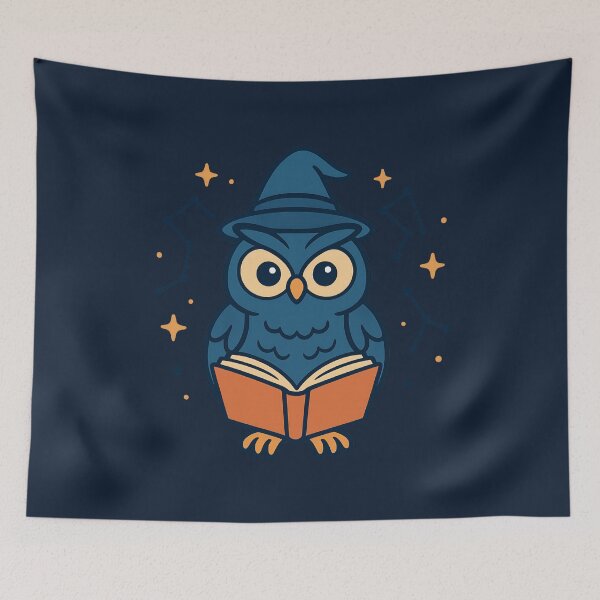 Item preview, The Wise Owl of the Constellations designed and sold by MartzDesigns.