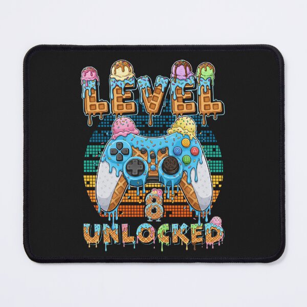 Item preview, Level 8 Unlocked Gamer Birthday Tee designed and sold by LarryMBrown.