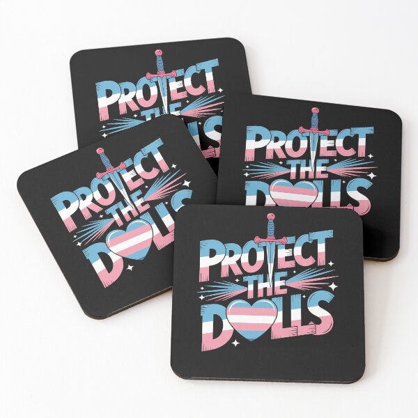 Item preview, Protect The Dolls Trans Rights Feminist Activist Gender Equality and Human Rights LGBT designed and sold by FranzFriesen.