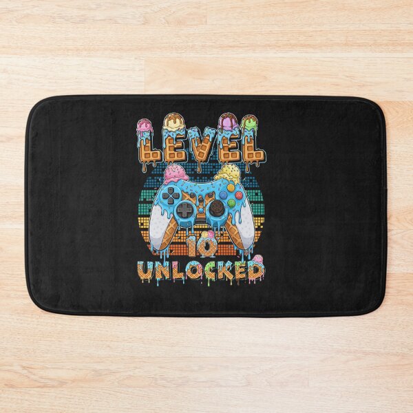 Item preview, Level 10 Unlocked Gamer Birthday Tee designed and sold by LarryMBrown.