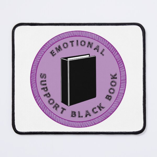Item preview, Emotional Support Black Book - Speech Team designed and sold by Tyson Carter.