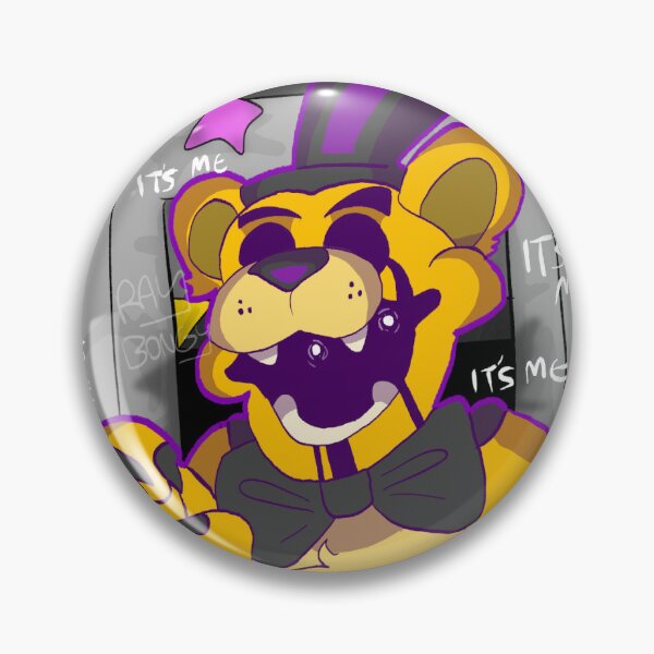 Item preview, Golden Freddy / Yellow bear - FNAF 1 PRINT (5/5) designed and sold by RayBongyStore.