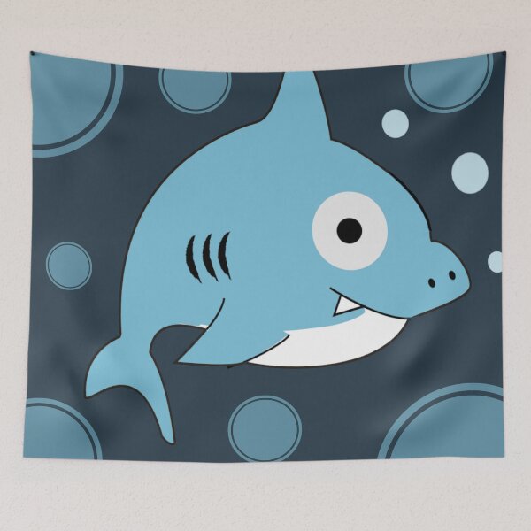 Item preview, Shark Madness (Boy Shark) designed and sold by CSG Arts (Clyde Grandison).