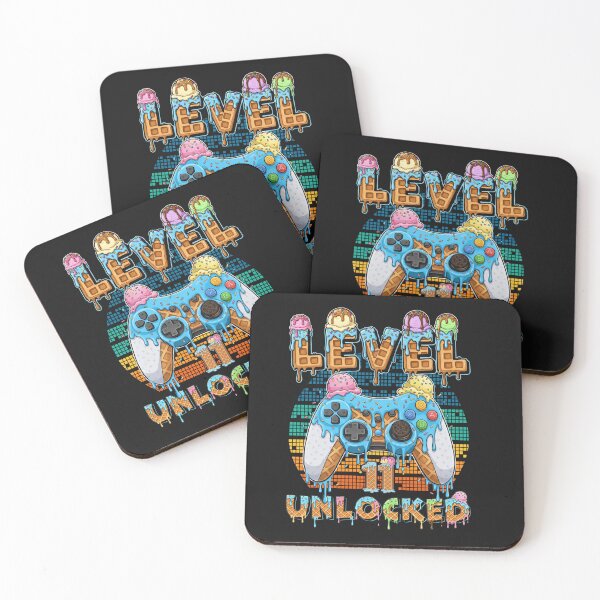 Item preview, Level 11 Unlocked Gamer Birthday Shirt designed and sold by TinaMDedrick.