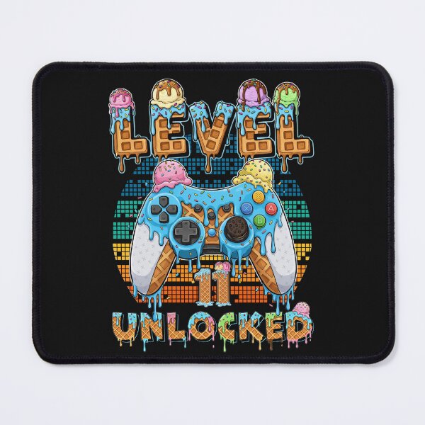 Item preview, Level 11 Unlocked Gamer Birthday Shirt designed and sold by TinaMDedrick.