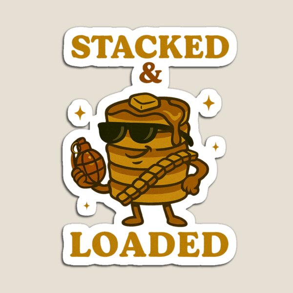 Item preview, Stacked & Loaded designed and sold by CloseCrafted.