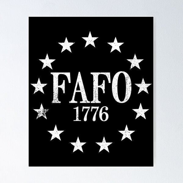 Item preview, FAFO 1776 designed and sold by kamalasyakila.