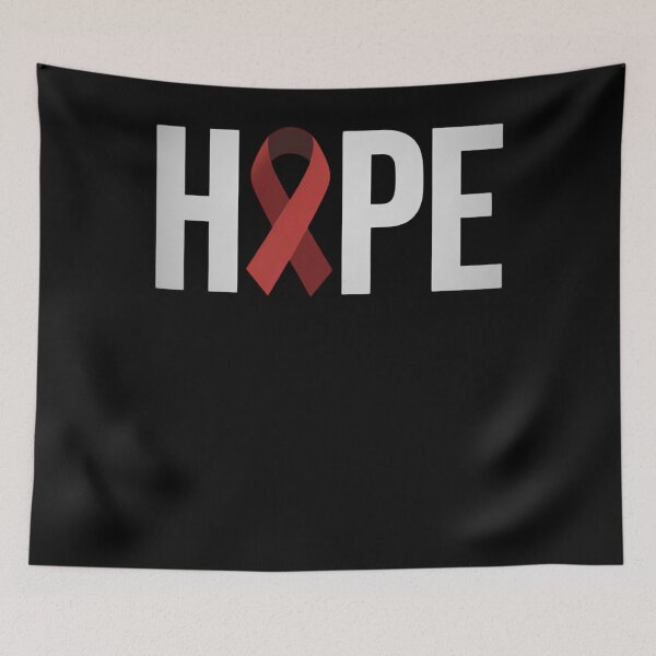 Item preview, World Aids Day Red Ribbon Hope World Aids Tag designed and sold by TyraYoung.